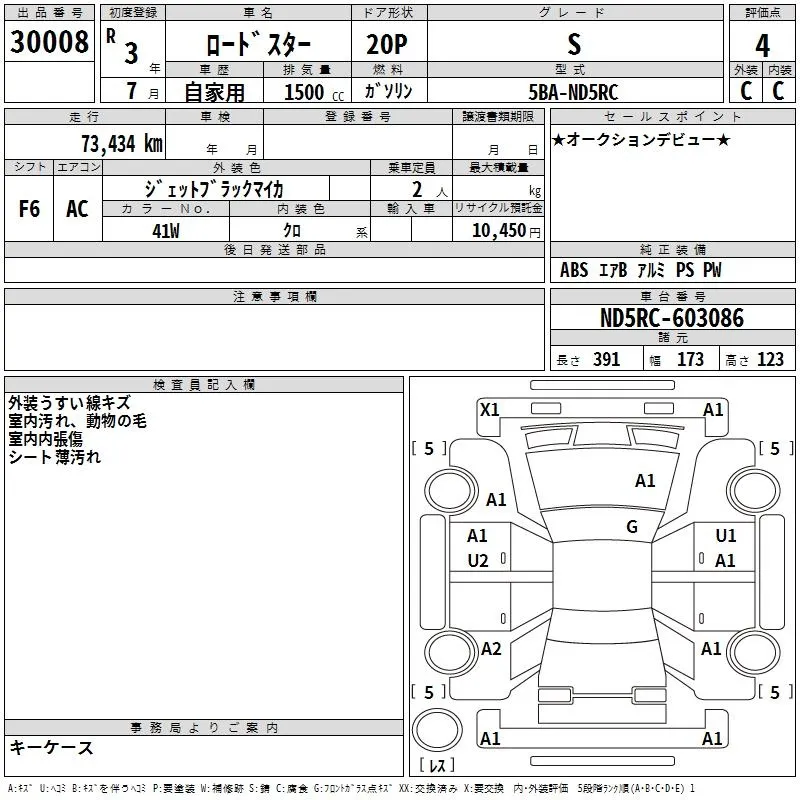MAZDA ROADSTER 2021